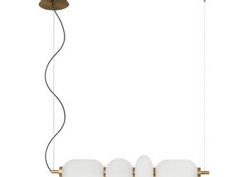 Lampa wisząca Nico szkło 2150 lm LED Italu
