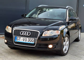 Audi A4 Avant * 2.0 GAZ* 130KM*BARDZO ŁADNA*tempomat* ALUfelgi* CZARNA* B7…