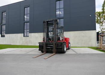 Wózek widłowy 12 ton dużych udźwigów Kalmar 12 T Diesel.