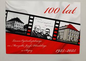 Karta okoli. 100  lat Liceum Ogólnokształcącego Słupca