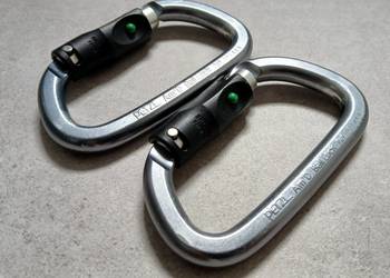 Karabinki wspinaczkowe Petzl AMD Ball-Lock 2 szt.