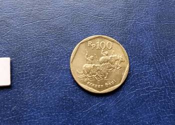 Stare monety 100 rupii 1996 Indonezja