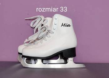 Ocieplane łyżwy figurowe dla dzieci - rozmiar 33 - wkładka 21 cm [#26]
