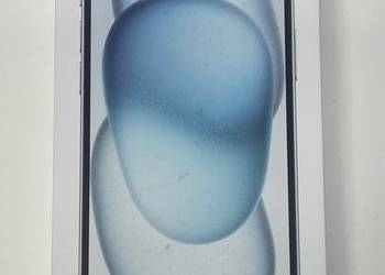 NOwy Nowy iphone 15 blue / biały 128gb FV warszawa nierozpakowany w pudełku