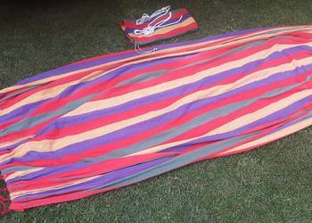 Hamak 202cm, 131cm, 100kg, torba, linki, super stan
