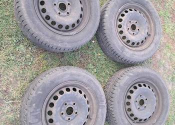 Felgi stalowe 5x112 z oponami zimowymi rozmiar 195/65R15