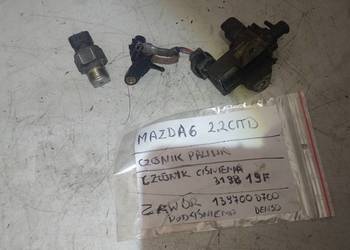 MAZDA 6 II GH  2,2 CITD czujnik ciśnienia  paliwa zawór podciśnienia