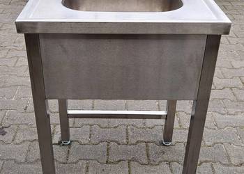 ZLEW GASTRONOMICZNY 1 KOMOROWY - 60/60/85 CM - M.N