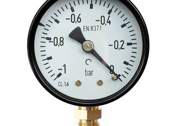 Wakuometr dojarki 100mm M20x1,5 pasuje do delaval