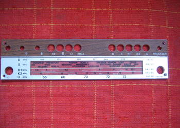 DIORA front panel przedni gorny UNITRA jowita 2 PRL retro