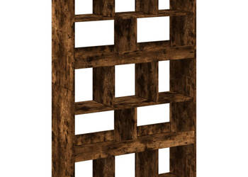 Regał/przegroda przydymiony dąb 100x33x1565 cm WM-3309532
