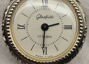 Damski zegarek naszyjnik/wisiorek *Glashutte*