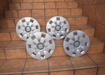 Seat kołpaki 14 oryginalne (komplet 4 sztuki)