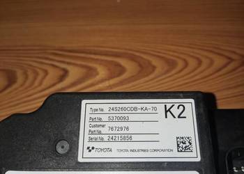 Sterownik toyota bt swe 200d 2025 rok, 24s260cdb-ka-70
