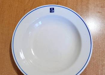 Talerz „duży głęboki” WSS Społem – Włocławek, klasyka epoki PRL Talerz „duży głęboki” WSS Społem – Włocławek, klasyka epoki PRL