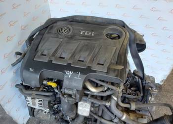 PASSAT GOLF Q3 Q5 2.0 TDI CFF 140KM 154 tys. km 13r silnik kompletny