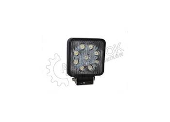 Halogen kwadratowy led 27w clear grafit