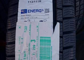 Nowe opony zimowe Falken 205/75/16C