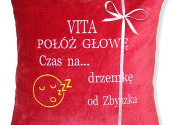 PODUSZKA Prezent na Urodziny Imieniny Chłopaka Dziewczyny