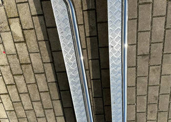 Orurowanie Boczne PROGI Stopnie Blacha Ryflowana