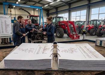 Ciągnik Massey Ferguson 7620 Dyna-Vt - katalog części z AKTUALNYMI numerami