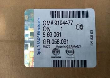 569061/9194477 TARCZE PRZÓD OPEL ZAFIRA B, ASTRA H