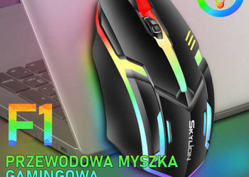 SKYLION F1 przewodowa myszka gamingowa RGB
