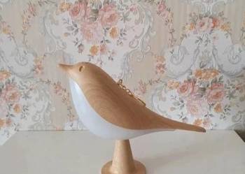 Ozdobna lampka nocna bezprzewodowa led ptaszek, ptak VINTED/OLX