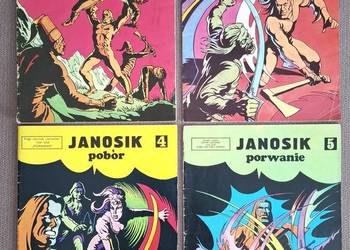 Zestaw Komiksów JANOSIK - PRL + gratis