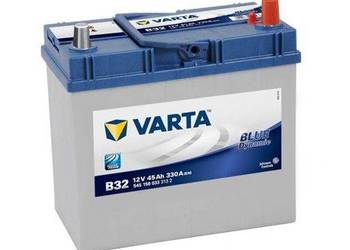 Akumulator 45Ah 330A EN VARTA Blue Dynamic B32  P+ Japan