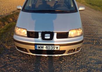 Seat alhambra 1.9 tdi 7 foteli hak