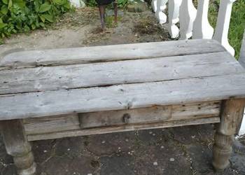 Stolik do renowacji Kolekcionerski z szuflądką
