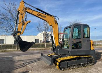 Koparka 6000kg, GG6000, kabina, Gunter Grossmann Koparka 6000kg, GG6000, kabina, Gunter Grossmann