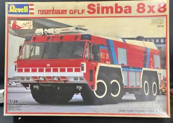 Revell Rosenbauer GFLF Simba Simba 8 x 8 Model Kit 1/24