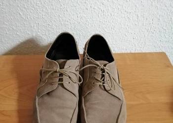 Hugo Boss 50178967 beż/taupe zamsz naturalny rozmiar 41,5 (8)