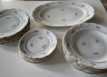 Zestaw obiadowy porcelanowy Wawel z czasów PRL