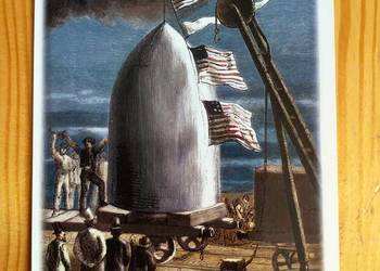 Z ZIEMI NA KSIĘŻYC - OKŁADKA KSIĄŻKI JULES VERNE