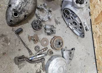 Silnik Kartery Cylinder pokrywa i inne części Wsk Wfm 125