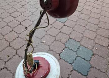 lampa warsztatowa z PRL