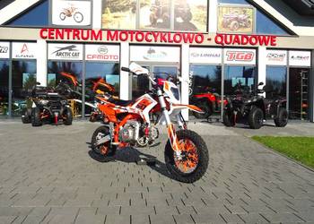 CROSS DLA DZIECI ASIX XB28 12/10 90CC  E-START AUTOMAT POMARAŃCZOWY + LAMPA