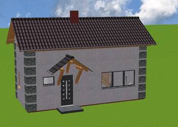 Projekt domu ZG8d - na zgłoszenie (bez pozwolenia)