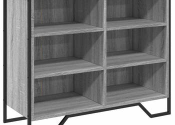 Szafka szary dąb sonoma 91x355x745 cm WM-848552