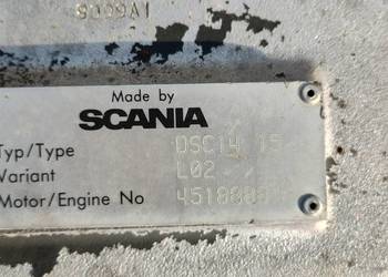 Kolektor ssący dolotowy silnika Scania DSC14 15