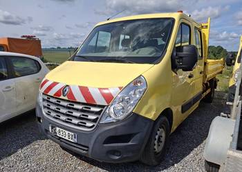 Renault Master Wywrotka Doka Dubel Klima Hak 2013 Rok DMC 3500 kg 7 Miejsc