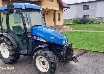 Ciągnik New Holland TCE 45 z kabiną TUZ podnośnik Komunalny Kompaktowy 4x4
