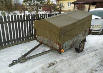 Przyczepka samochodowa Oryginalna Fabryczna "Niewiadów" z dokum. i OC