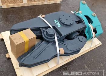 Nożyce hydrauliczne obrotowe wyburzeniowe do złomu stali do koparki