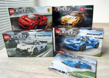 LEGO Speed Champions 76900 76901 76902 76895 30343 - NOWE!