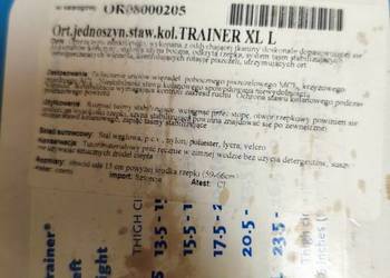 Orteza stawu kolanowegOrteza kolanao jednoszynowa Össur GII Trainer XL LEWA