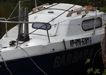 łódź boot Jachcik zaglowy motorowy 5,5m